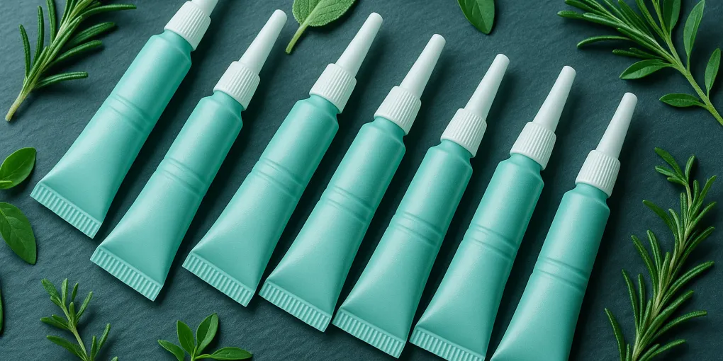 Flea treatment spot-on applicator for cats on a clean surface with a healthy cat in the background